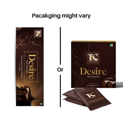 Desire Dark Chocolate (3 Squares)