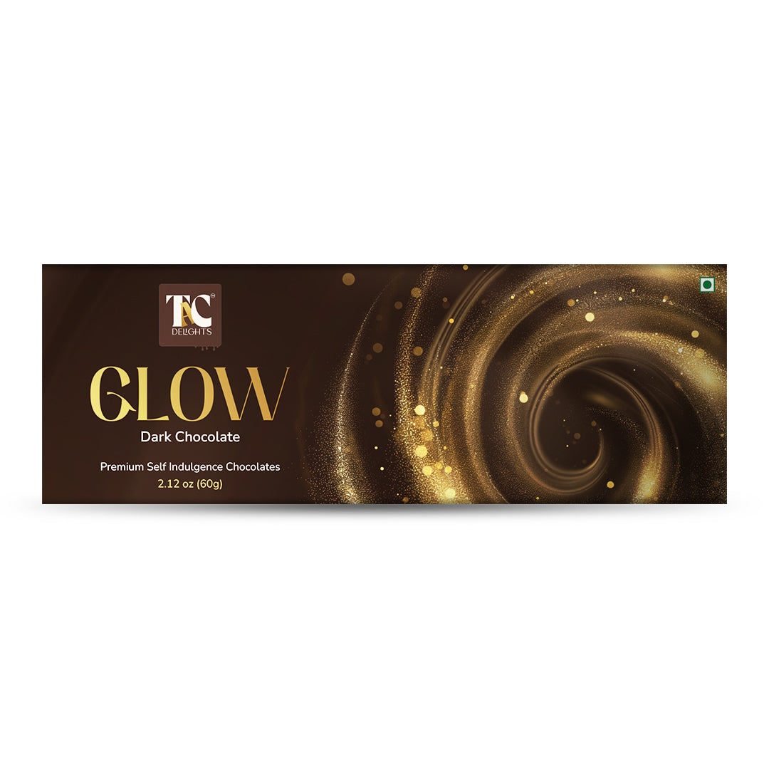 GLOW Dark Chocolate (6 Bars)