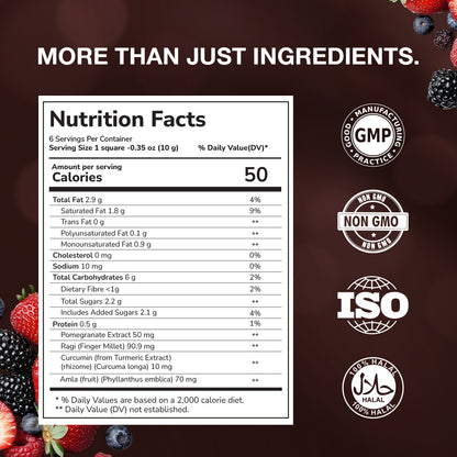 GLOW Mixed Berry (6 Bars)