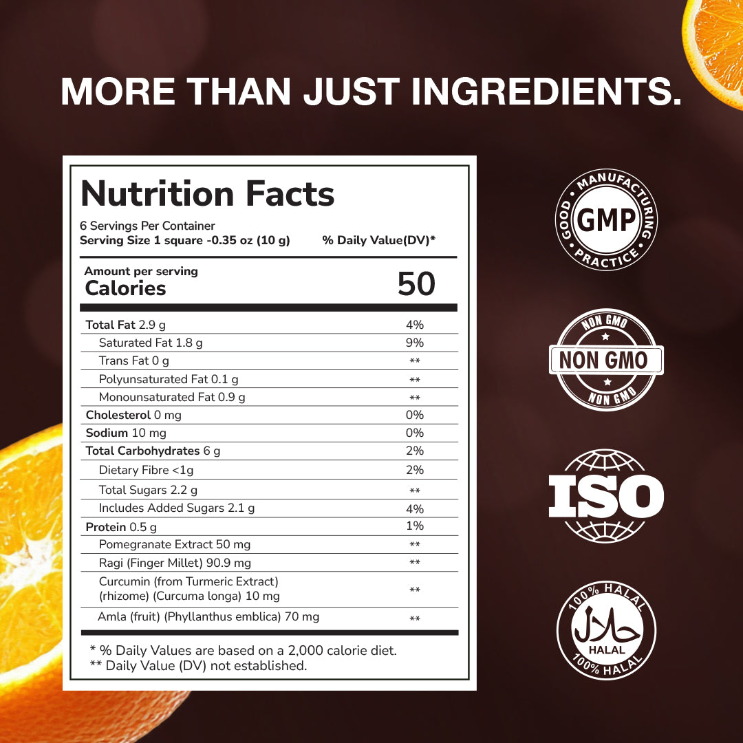 GLOW Orange Zest (6 Bars)
