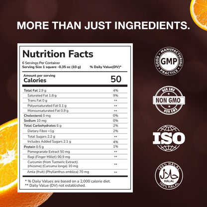 GLOW Orange Zest (6 Bars)