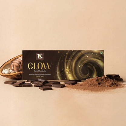 GLOW Dark Chocolate (6 Bars)