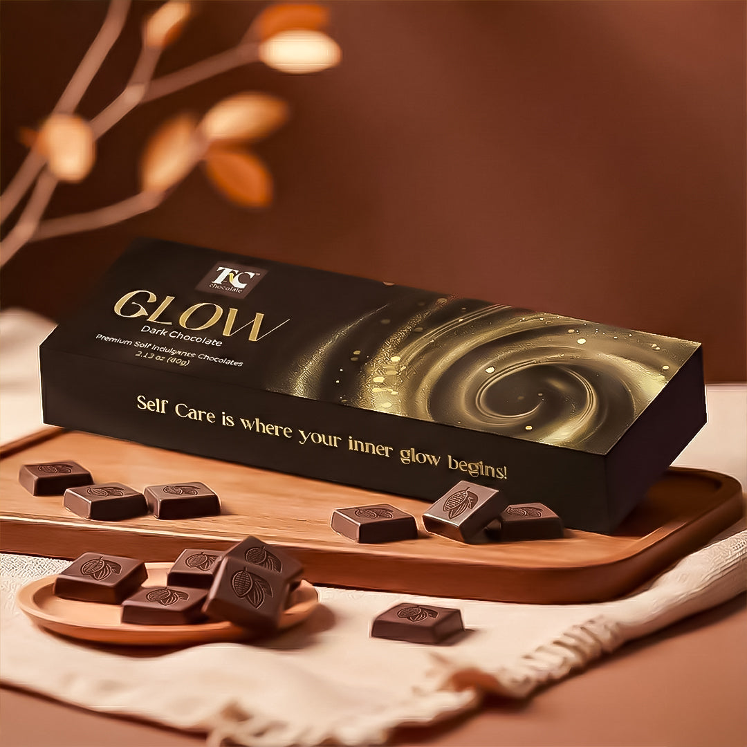 GLOW Dark Chocolate (6 Bars)