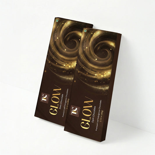 GLOW Dark Chocolate (6 Bars)