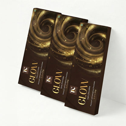 GLOW Dark Chocolate (6 Bars)